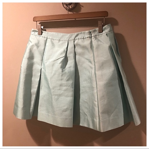 VINEYARD VINES ICE BLUE SILK SKIRT NWOT - Picture 6 of 6